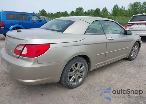 2008 Chrysler Sebring Limited из США, поврежденный, VIN 1C3LC65M08N302829